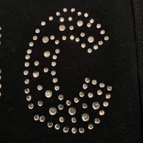 Vintage Y2K BCBG Bedazzled Zip Up Hoodie - Picture 3 of 7